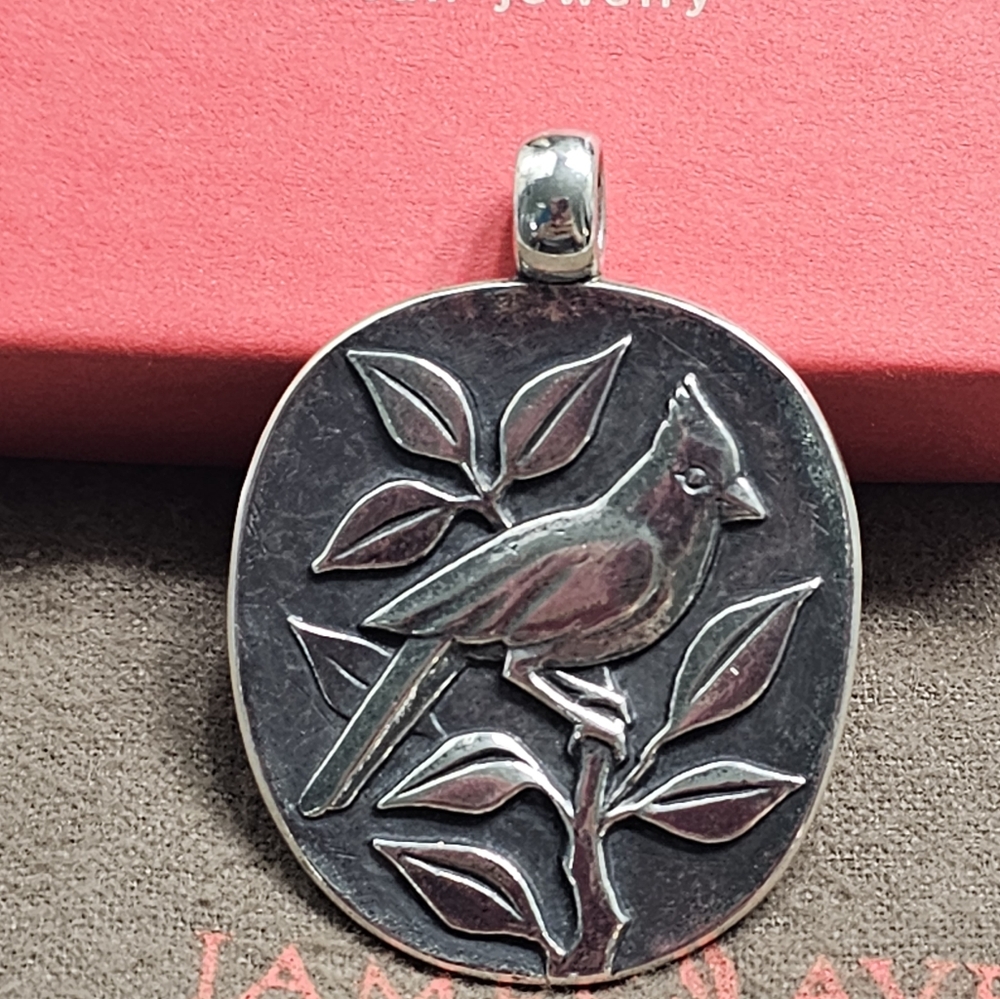James Avery Retired Cardinal Pendant
